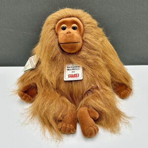 Baby Ollie Orangutan Plush Creations 1988 Stuffed Brown Monkey #2828 W/Tags 13"